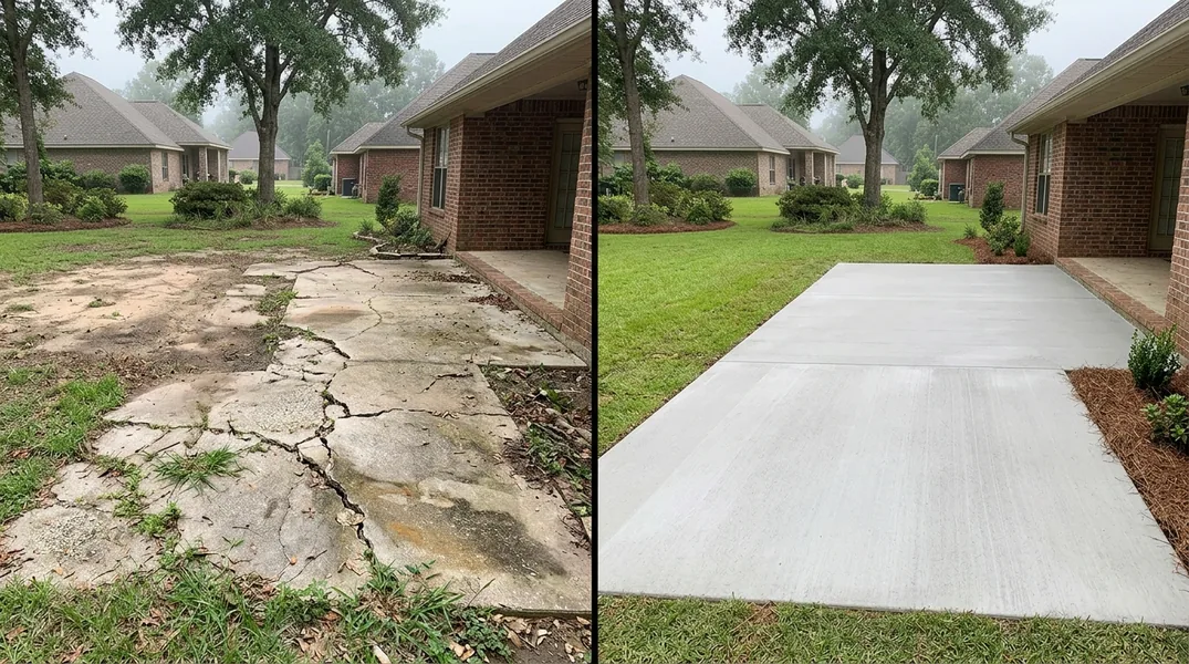 Result concrete in Shreveport - Shreveport Concrete Pros