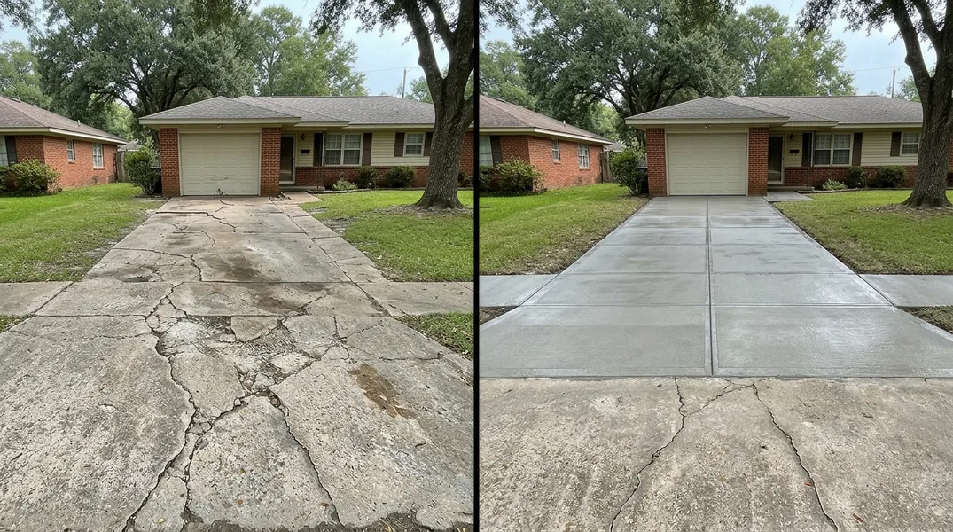 Result concrete in Shreveport - Shreveport Concrete Pros