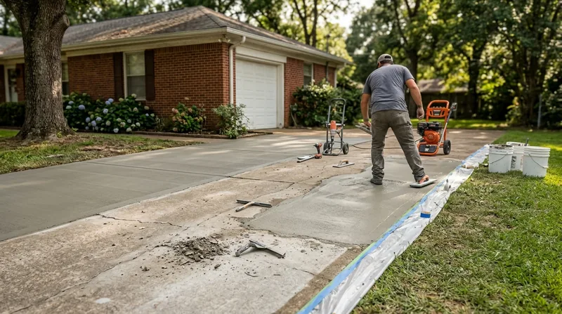 Concrete Repair & Resurfacing Shreveport